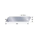 Tajima CB-62H J-típusú törhető penge SK120, 22 mm, 10 darab