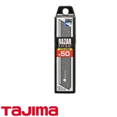   Tajima LCB-50RB RAZAR pótpenge tapétavágóhoz, fekete, 18 mm, 50 darabos