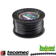  Tecomec 05200119 Nylsaw szögletes fogazott vágószál fűkaszához 3,0 mm - 132 m