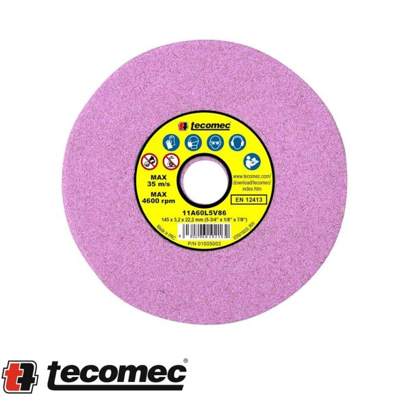 Tecomec 1005003 láncélező korong 145x22,2x3,2 mm