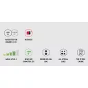 Tecomec EL130 damilfej, Tap&Go, gyorscsévélés (M10x1 LH F - M12x1,5 LH F adapterrel)