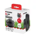 Tecomec EL109 damilfej, Tap&Go, gyorscsévélés (M8x1,25 LH M - M10x1,25 LH F adapterrel)