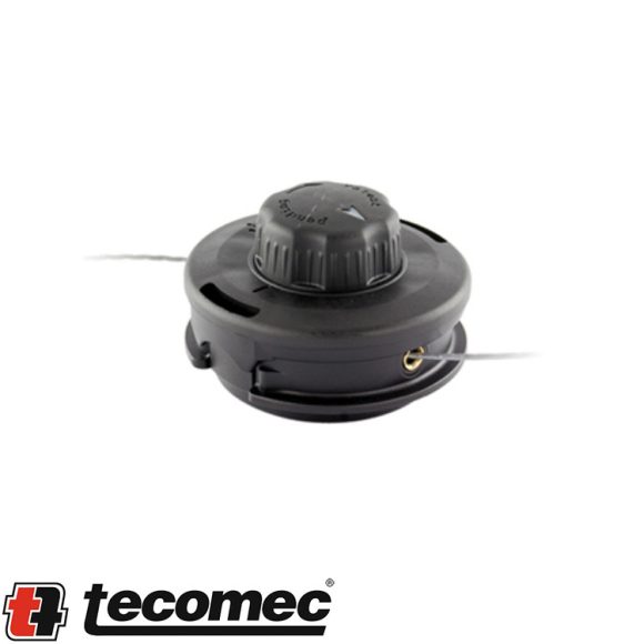 Tecomec EL109 damilfej, Tap&Go, gyorscsévélés (M10x1 LH F - M12x1,5 LH F adapterrel)