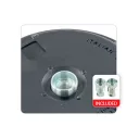 Tecomec EW109 EasyWork damilfej, gyorscsévélés, Tap&Go (M8x1,25 LH M - M10x1,25 LH F adapterrel)