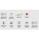 Tecomec BNW 109 damilfej, adapter nélkül, Tap&Go