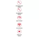 Tecomec BNW 109 damilfej, adapter nélkül, Tap&Go