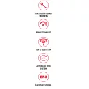 Tecomec EW 130 EasyWork damilfej, gyorscsévélés, Tap&Go (adapter nélkül)