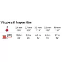 Tecomec SPR 130 damilfej, adapter nélkül, Tap&Go