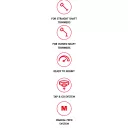 Tecomec MINI 102 damilfej RYOBI gépekhez