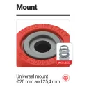 Tecomec Whips 4/8AP fix szálas damilfej