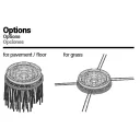 Tecomec OCP 140 többfunkciós tisztító-vágó damilfej - 142 mm