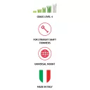 Tecomec OCP 120 többfunkciós tisztító-vágó damilfej - 120 mm