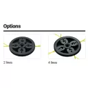 Tecomec Whips 4/8P fix szálas damilfej (ABS műanyag)