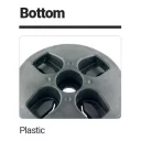 Tecomec Whips 4/8P fix szálas damilfej (ABS műanyag)