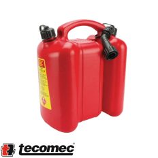   Tecomec 51709017 kombi üzemanyagkanna 6+3 liter (piros, kiöntőcsővel)