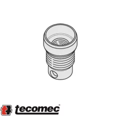   Tecomec K00401046 adapter damilfejhez - M8x1,25 LH F balos belső menetes