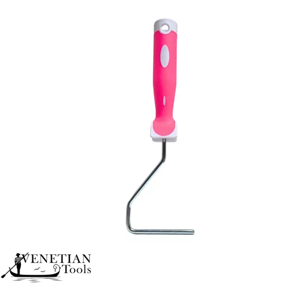 Venetian Tools 306533 festőhenger nyél, pink neon - 100/6 mm - 27 cm (2K markolat)