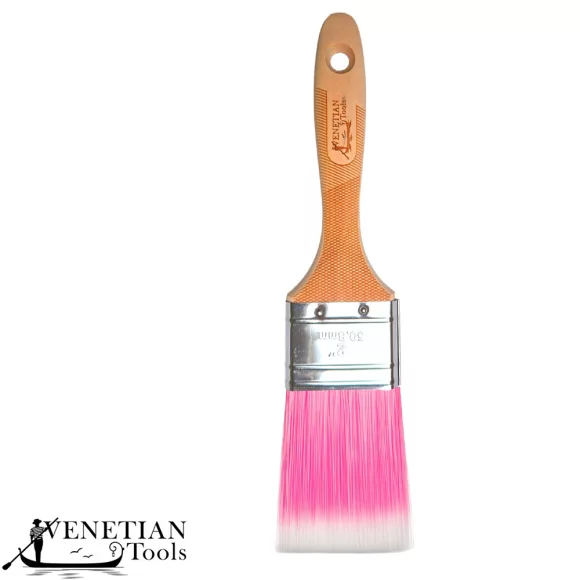 Venetian Tools 309246 Pink Neon ecset, fa nyél - 2,5" (63 mm)