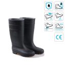 TOP David O4 SRA PVC csizma, fekete - 37 (textil bélés)