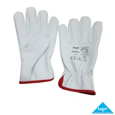 TOP GORUC védőkesztyű puha kecskebőrből (méret: 10)