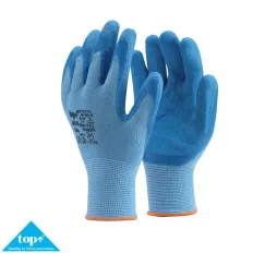   TOP JACK latex mártott védőkesztyű 1121X - érdesített (méret: 10)