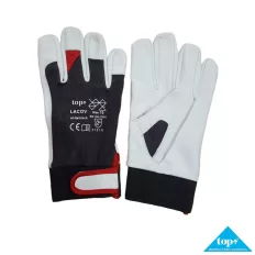   TOP LACOV minőségi báránybőr védőkesztyű (méret: 10)