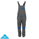 TOP NOVA kantáros munkanadrág, szürke - XXL méret