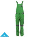 TOP NOVA kantáros munkanadrág, zöld - S méret