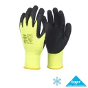 TOP WINTER mártott latex védőkesztyű, narancssárga (méret: L/9) (téli)
