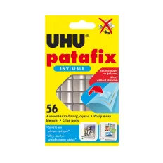 UHU Patafix Invisible átlátszó ragasztópárna - 56 db