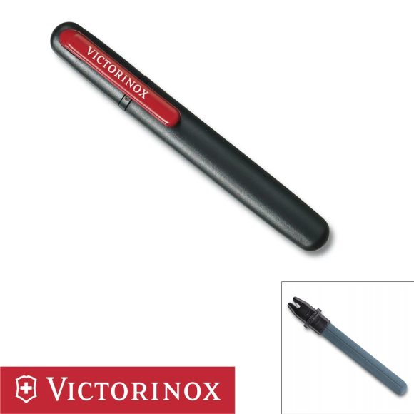 Victorinox 3323 kettős késélező toll - 144 mm (V-alakú kerámia + fenőkő)