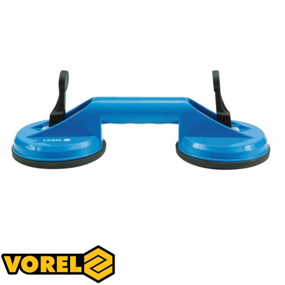 Vorel 05301 üvegtábla fogó 2 fejes (2x115 mm, max 70 kg)