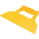 Vorel 05973 műanyag fogazott spatula  225 mm (V-fogazás 7 mm)