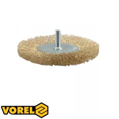   Vorel 06985 körkefe, csapos - 75 mm (hullámos acélhuzalból)