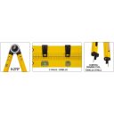 Vorel 18790 szögmérő 0 - 270° - 500mm