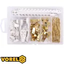 Vorel 24130 képakasztó készlet - 121 részes