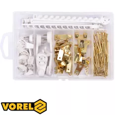 Vorel 24130 képakasztó készlet - 121 részes