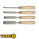 Vorel 25500 favéső készlet, 4 részes (6, 12, 18, 24 mm)(barkács)