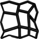 Vorel 35060 térkő minta sablon 430x425x40 mm