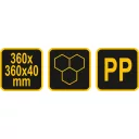 Vorel 35062 térkő minta sablon 360x360x40 mm