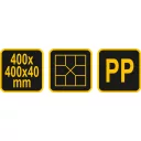 Vorel 35063 térkő minta sablon 400x400x40 mm