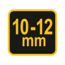 Vorel 49801 betonvas hajlító 10-12 mm