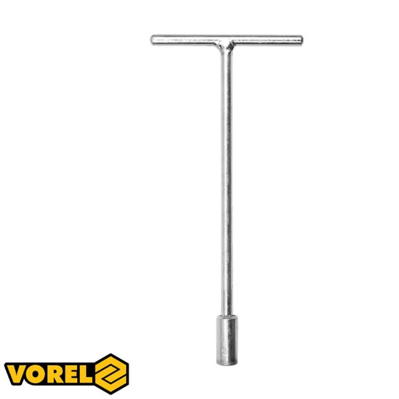 Vorel 56780 dugókulcs T-hajtószárral - 10 mm hatlapú (L 190 mm)