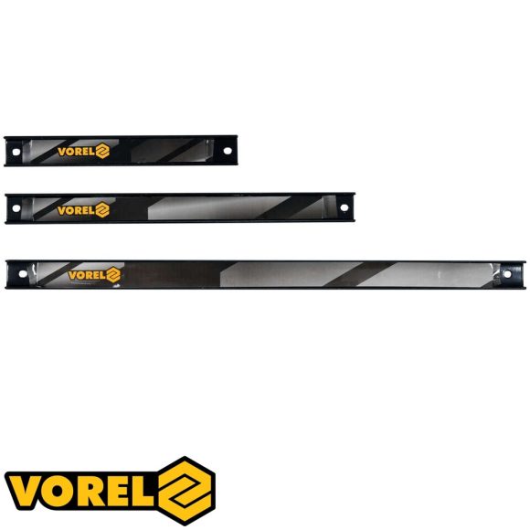 Vorel 57830 mágneses fali szerszámtartó készlet, 3 részes (200, 300 455 mm)