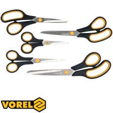   Vorel 76314 olló készlet 5 részes inox (140, 170, 190, 220, 250 mm)