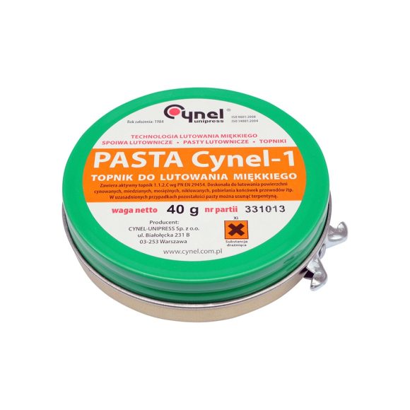 Cynel-1 forrasztó paszta 40g