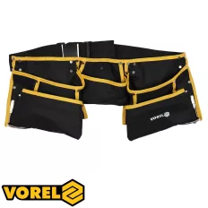Vorel 78751 szerszámtartó öv, 11 zsebes
