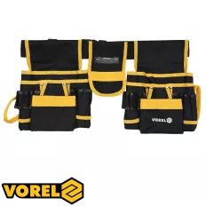Vorel 78752 szerszámtartó öv, 6 zsebes