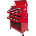 Vorel 81830 szerszámkocsi 2 részes, 6 fiók