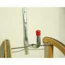 Vormann 001450002Z falitartó (U-alakú), 125x86x53 mm, Ø 13 mm (horganyzott)